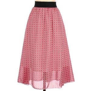 Lularoe Lucy, flowy, casual, elastic waist, small skirt